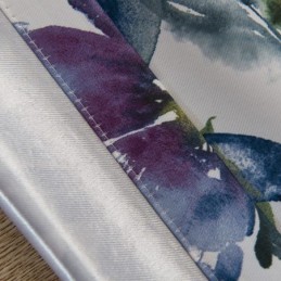 Cortina Hecha A Medida, Cortina Con Estampado Floral, Cortinas Semi Opacas Americanas