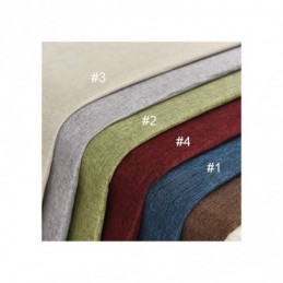 Cortina Nórdica Moderna De Color Sólido, Hecha A Medida, De Seda Negra, Opaca, De Algodón Y Lino.