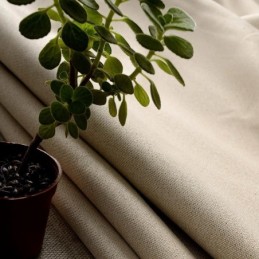 Cortina Nórdica Moderna De Color Sólido, Hecha A Medida, De Seda Negra, Opaca, De Algodón Y Lino.