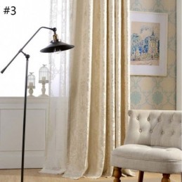 Cortina Opaca De Lujo De Damasco Jacquard Para Dormitorio, Hecha A Medida, De Estilo Europeo Max.