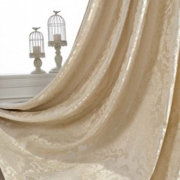 Cortina Opaca De Lujo De Damasco Jacquard Para Dormitorio, Hecha A Medida, De Estilo Europeo Max.