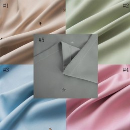 Cortina Creativa Moderna Hecha A Medida Cortina Sólida Hueca Estrella