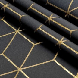 Cortina Opaca Hecha A Medida, Geométrica, Bronceada, Estilo Nórdico, Para Sala De Estar Y Dormitorio.