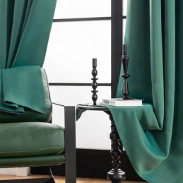 Cortinas Opacas De Color Liso Estilo Nórdico Para Sala De Estar Y Dormitorio