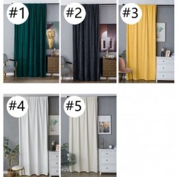 Cortinas Opacas De Chenilla De Color Liso, Estilo Nórdico, Para Sala De Estar Y Dormitorio.