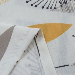 Cortina Opaca De Protección Ambiental, Hecha A Medida, Estilo Americano, Con Estampado De Hojas, Para Oscurecer La Habitación De