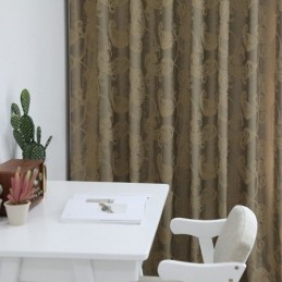 Cortina Opaca Hecha A Medida, Estilo Nórdico Jacquard Para Sala De Estar Y Dormitorio.