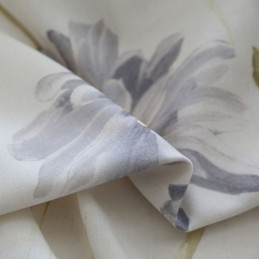 Cortinas Opacas Nórdicas De Algodón Con Estampado Floral Para Ventana