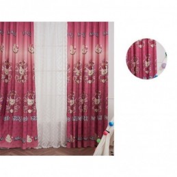 Cortinas Opacas De Algodón Con Estampado De Gatitos Para Niños, Ideal Para Sala De Estar Y Dormitorio.