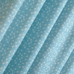 Cortina Opaca De Algodón Hecha A Medida Con Estampado Floral Nórdico Para Sala De Estar Y Dormitorio