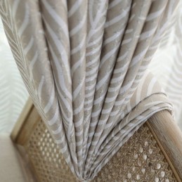 Cortina Opaca Con Estampado De Hojas, Hecha A Medida, Estilo Nórdico, Para Sala De Estar Y Dormitorio.