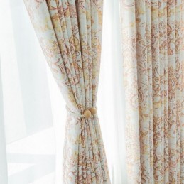 Cortinas Opacas Con Estampado Nórdico Para Sala De Estar Y Dormitorio