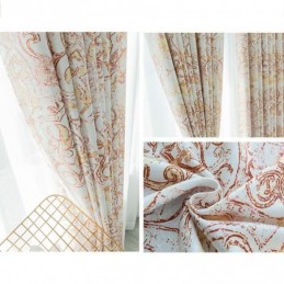 Cortinas Opacas Con Estampado Nórdico Para Sala De Estar Y Dormitorio