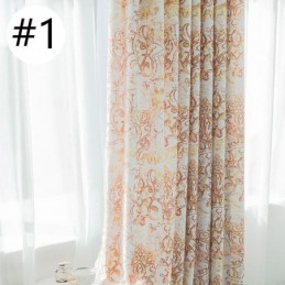 Cortinas Opacas Con Estampado Nórdico Para Sala De Estar Y Dormitorio