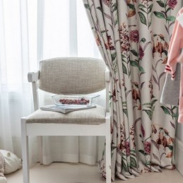 Cortinas Opacas Nórdicas Con Estampado De Plantas Para Sala De Estar Y Dormitorio