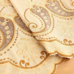 Cortinas Opacas Bordadas Europeas De Lujo Para Sala De Estar Y Dormitorio