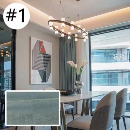 Cortina Opaca Nórdica Hecha A Medida, De Jacquard De Alta Precisión Para Dormitorio Y Sala De Estar.