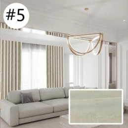 Cortina Opaca Nórdica Hecha A Medida, De Jacquard De Alta Precisión Para Dormitorio Y Sala De Estar.