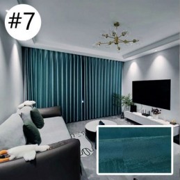 Cortina Opaca Nórdica Hecha A Medida, De Jacquard De Alta Precisión Para Dormitorio Y Sala De Estar.