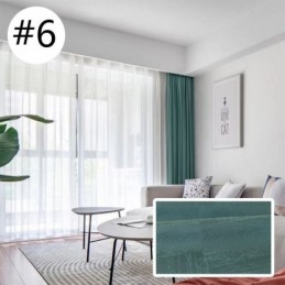 Cortina Opaca De Alta Calidad, Hecha A Medida, Cortina De Jacquard De Precisión Para Dormitorio Y Sala De Estar.