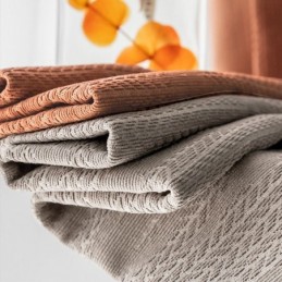 Cortina Moderna Con Costuras Hechas A Medida, Cortina Opaca De Chenilla Para Sala De Estar Y Dormitorio.