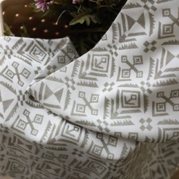 Cortinas Opacas Geométricas De Jacquard De Lujo Para Sala De Estar