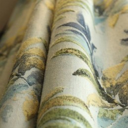 Cortina Nórdica De Jacquard, Hecha A Medida, Opaca Para Ventana De Salón O Dormitorio.