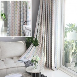 Cortina Moderna Y Sencilla, Hecha A Medida, Con Estampado Único De Cuerdas De Cama, Opaca, Para Habitación Infantil.