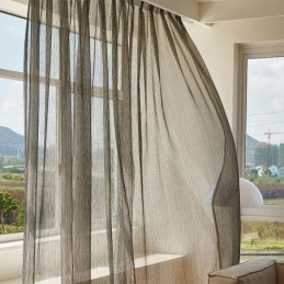 Hermosa Cortina De Voile...