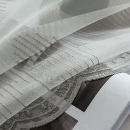 Cortinas Decorativas Transparentes Hechas A Medida, De Tul Bordado, Para Sala De Estar Y Dormitorio.