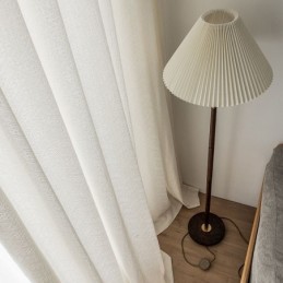 Cortinas Transparentes Modernas Con Patrón Geométrico, Hechas A Medida Para Sala De Estar Y Dormitorio.