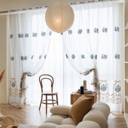 Cortina Transparente Con...