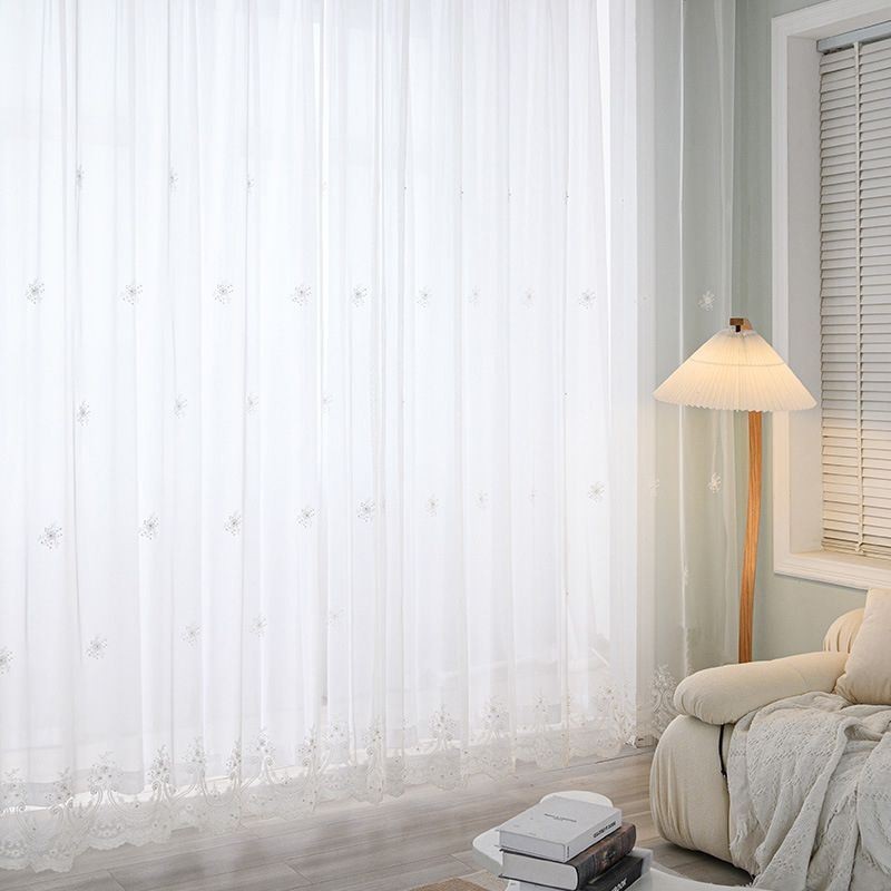 Cortina Opaca Bordada, Hecha A Medida, De Lujo, Estilo Europeo, Con Aislamiento Térmico Para Sala De Estar.