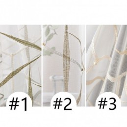 Cortinas Transparentes Bordadas Europeas, Hechas A Medida, De Tul De Lujo, Para Sala De Estar.