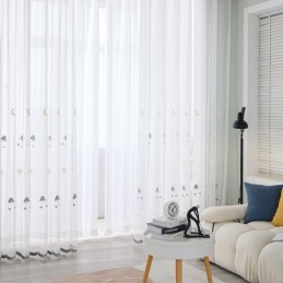 Cortina De Tul Bordada Con...