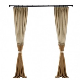 Cortina Moderna De Chenilla, Hecha A Medida, Con Empalme Simple, Tela Jacquard Para Sala De Estar Y Dormitorio.