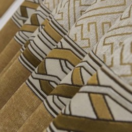 Cortina Moderna De Chenilla, Hecha A Medida, Con Empalme Simple, Tela Jacquard Para Sala De Estar Y Dormitorio.