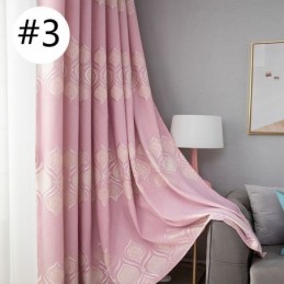 Cortina Opaca Moderna Hecha A Medida, Cortina Jacquard Para Sala De Estar Y Dormitorio