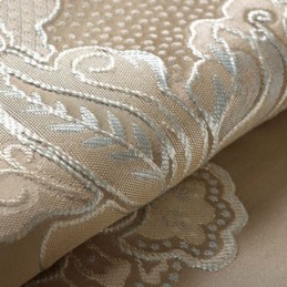 Cortina Opaca De Lujo Europea Max, Hecha A Medida, Con Diseño De Peonías Para Dormitorio.