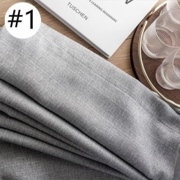 Cortina Opaca De Color Sólido, Hecha A Medida, Moderna, Para Dormitorio Y Sala De Estar.