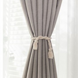 Cortinas De Tela A Medida, Opacas, Para Dormitorio De Hotel Y Sala De Estar.