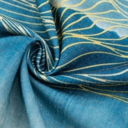 Cortina Opaca Moderna Max Hecha A Medida, Cortina Gruesa Con Estampado De Tinta Para Dormitorio