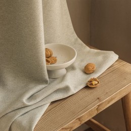 Cortinas Nórdicas Opacas De Color Liso Para Sala De Estar