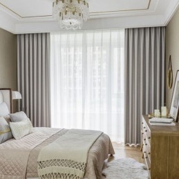 Cortinas Opacas Lisas Para...