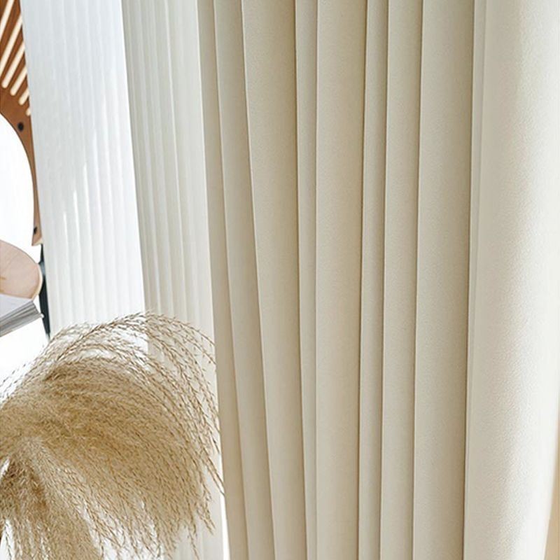 Cortina De Terciopelo De Color Liso, Hecha A Medida, De Lujo, Para Sala De Estar.