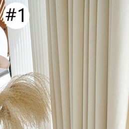 Cortina De Terciopelo De Color Liso, Hecha A Medida, De Lujo, Para Sala De Estar.