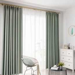 Cortinas Opacas De Jacquard...