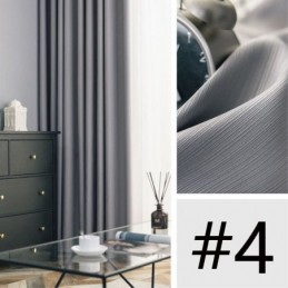 Cortinas Opacas De Jacquard A Rayas Nórdicas, Hechas A Medida, Para Sala De Estar Y Dormitorio.