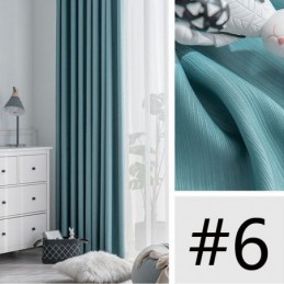 Cortinas Opacas De Jacquard A Rayas Nórdicas, Hechas A Medida, Para Sala De Estar Y Dormitorio.