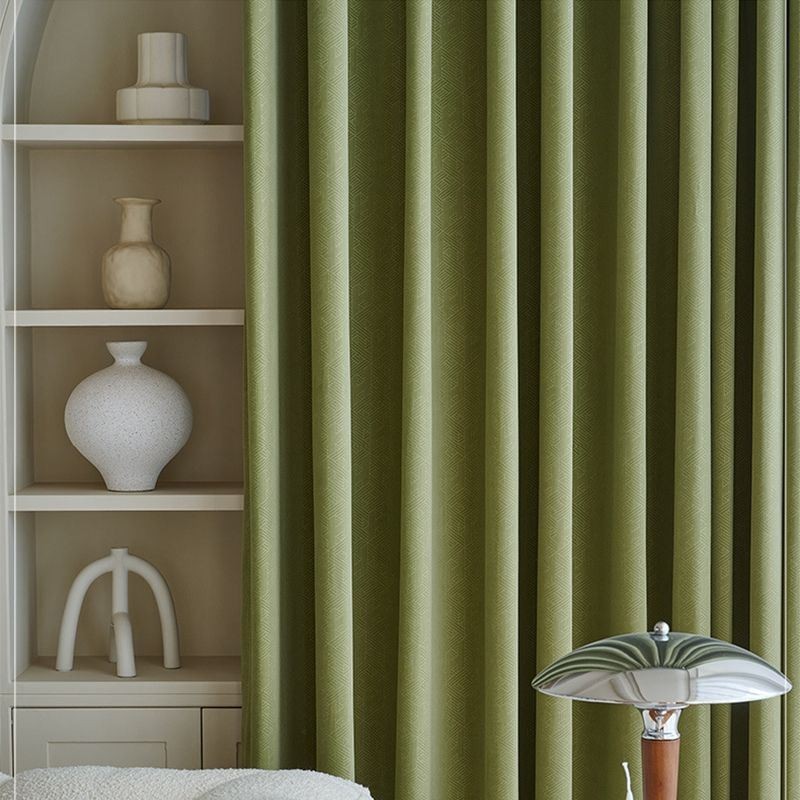 Cortinas Geométricas De Lujo Modernas Con Relieve Opaco Para Dormitorio